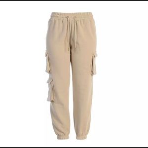 Vintage Patchwork Joggers Sweatpants Woman Elastics High Waist Solid Pannts